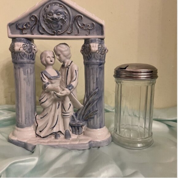 CWI Vintage Porcelain Victorian Couple. 10.5" High. Could use as Cake Topper B1 - Picture 2 of 8